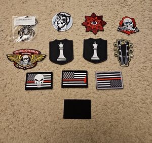 Motorcycle Patch Set
